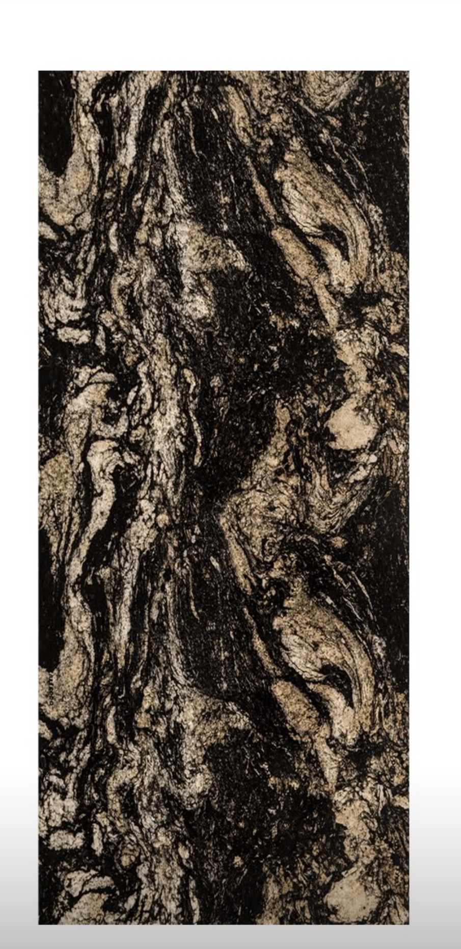 Hoja de Mármol Sintético 280 cm A185 Obsidian Gold