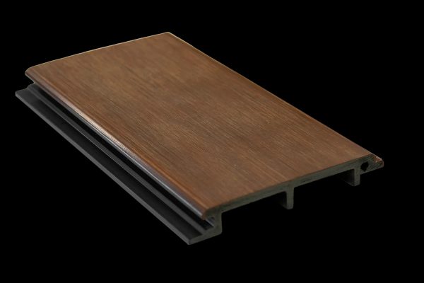 PVC-ASA Wall Panel A43 Walnut Cepillado (caja 10 piezas)