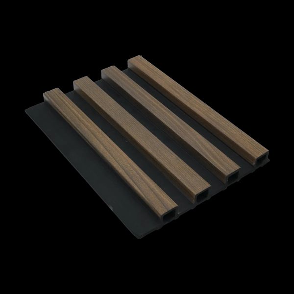 Panel Lambrín Laminado A77 Nogal Claro Black (caja 14 piezas)